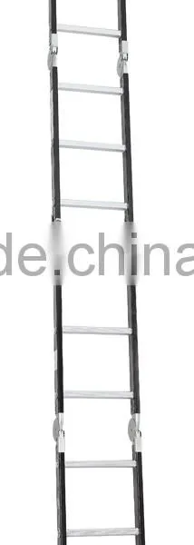 Aluminium Tool Stool Workplatform Household Multipurpose Step Combination Extension Ladder With EN131 Foldingladder XP-E315 photo-6