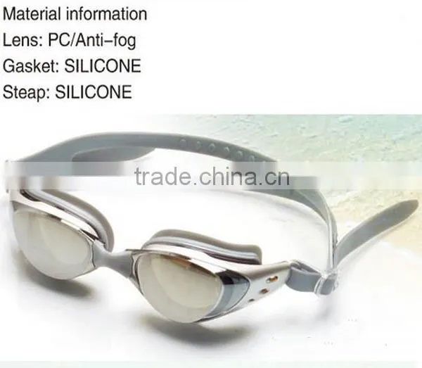 Anti-fog and Waterproof Swimming Goggles With Different Colors for Choose/foldable/with Degree photo-2
