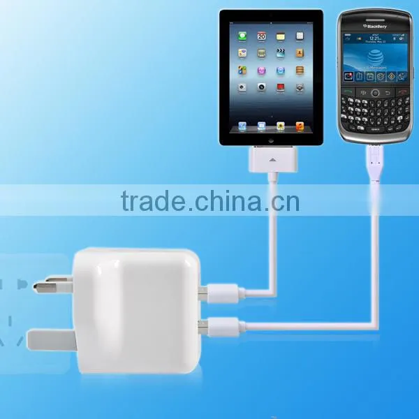 Phone Charger AC Wall Charger EU/US/UK Plug Electric Adapter photo-2