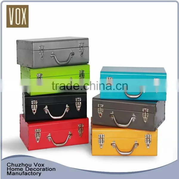 2016 Latest Design High Quality Fashion Metal Large Metal Storage Box photo-6