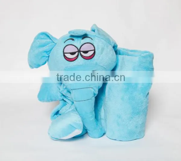 Fashion Polyester Plush Animal Shaped Blanket photo-4