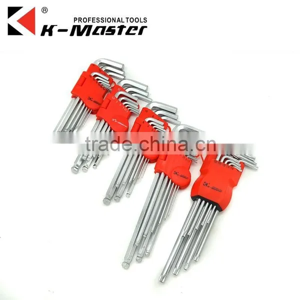 K-Master 9pcs Crv Wrench Screwdriver Hex Key Spanner Set photo-2