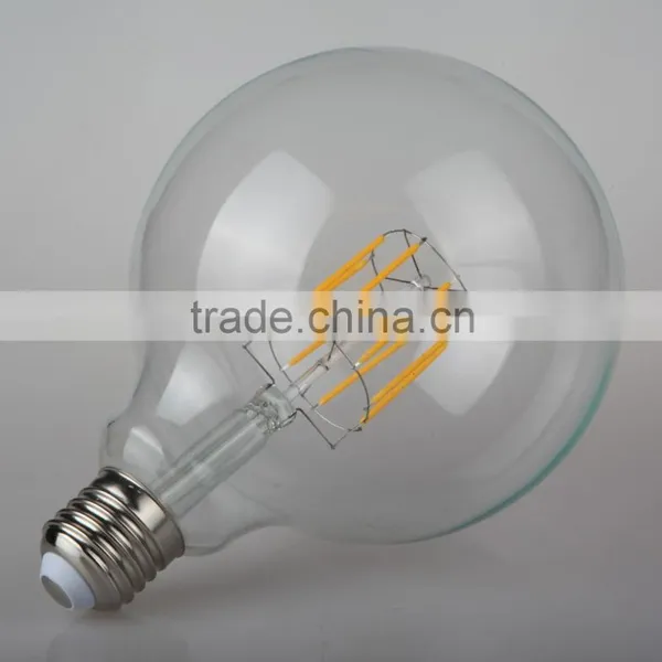 TUV CE ERP Certificated 230v G125 E27 8w Filamento Led Lampadina photo-3