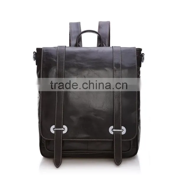 100% Genuine Cowhide Leather Men Leather Bag photo-4