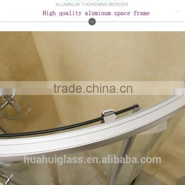 900*1200 With Frame Sliding Glass Shower Door With Shelves photo-2