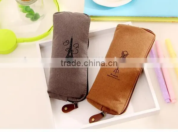 Stationery Bags Cloth Art Makeup Bags Creative Stationery Bags Children Learn Supplies Wholesale photo-3