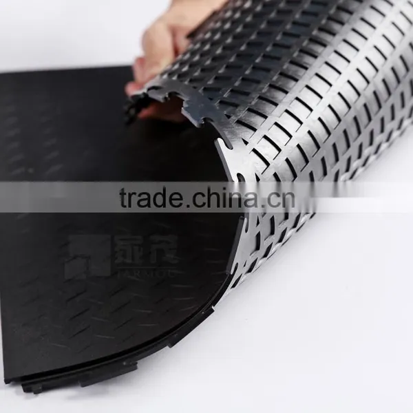 Meeting Room Junyi Easy Lock Plastic PVC Interlocking Flooring photo-4