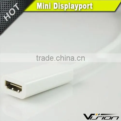 23cm White Color Mini Displayport to HDMI Adapter Cable Quality Choice photo-5