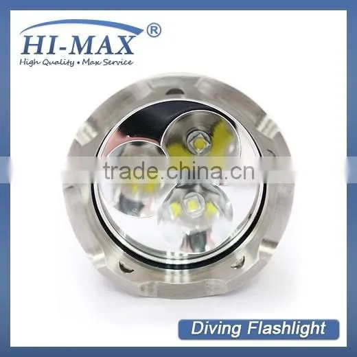 High Powerful 3*XM-L U2 3-Mode 3000 Lumes Diving Flashlight photo-2