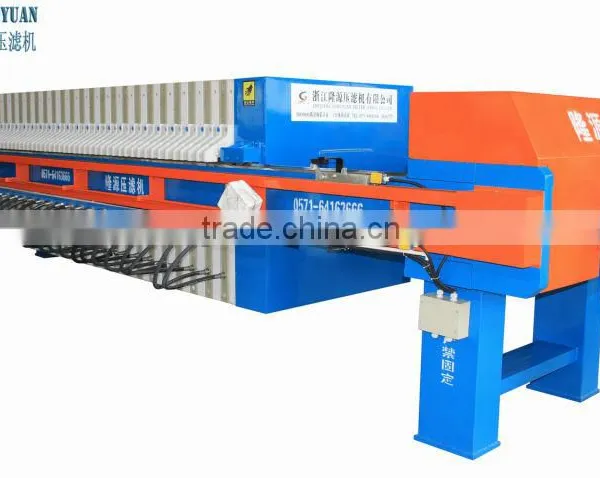 PP Membrane Squeezing Automatic Industrial Water Filter Press