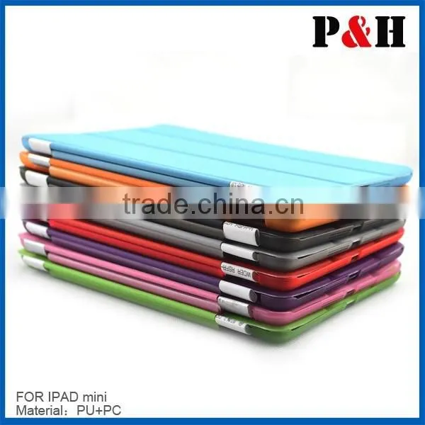 Wholesale Multi Color Smart Tablet PU Leather Case for IPad photo-5
