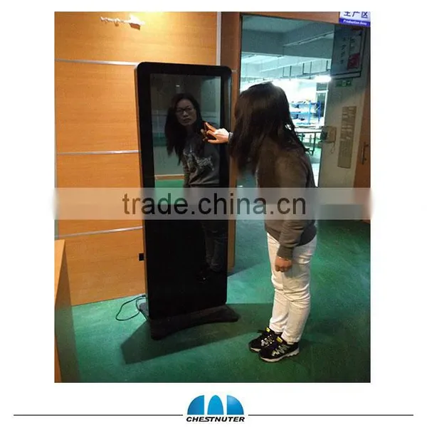 Chestnuter 42 Inch Full Color Hotel Lobby Cheap Lcd Magic Mirror Advertising Display photo-3