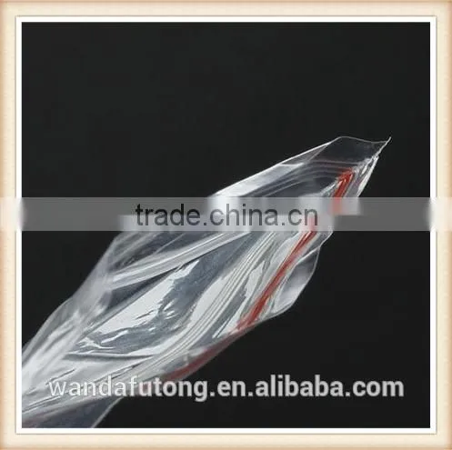 Wholesale Zlb-137 Zipped Lock Reclosable Plastic Poly Clear Bag 7x10cm Jewelry Ziplock