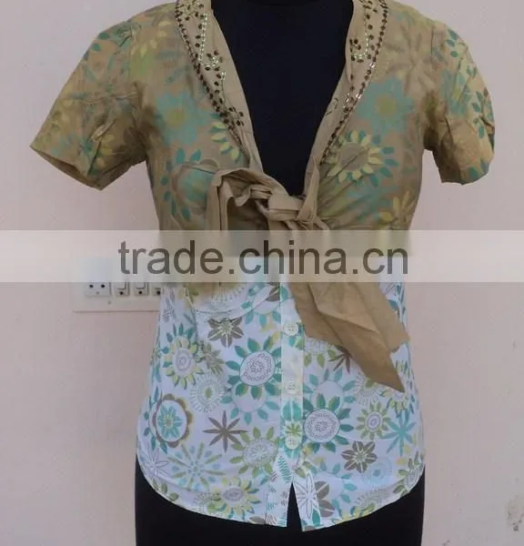Knitted Wear Garments Cotton Fabric Hand-block Printed Garments | Girls Wear Party Wear Knitted Dress