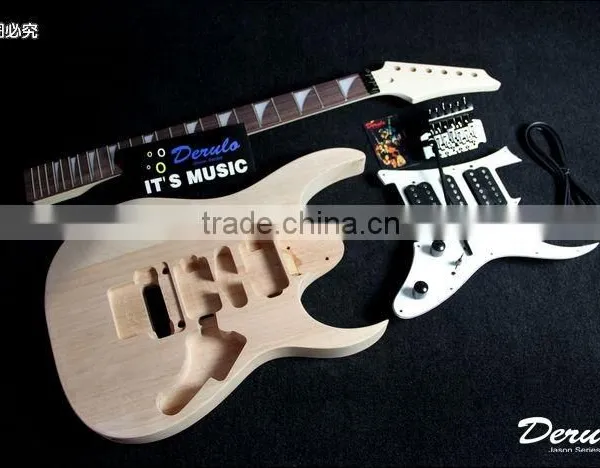 Customized Diy Made Left Hand Electric Guitar Kit photo-2