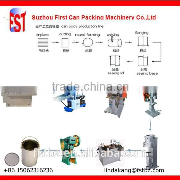 Semi Automatic Can Sheet Tinplate Shearing Machine Price photo-5