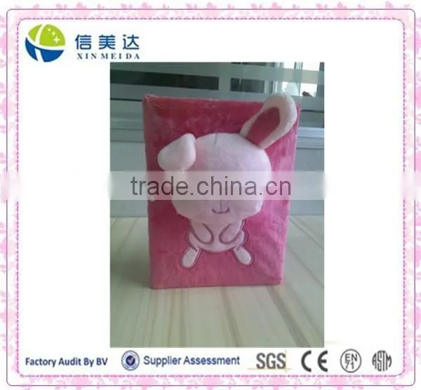 New Design Cute Pink Rabbit Photo Album Soft Plush Album