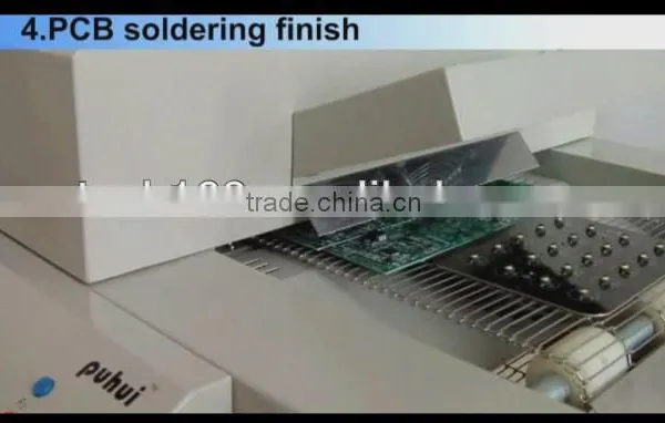LED Reflow Soldering,Puhui Infrared Reflow Oven T-960 for LED Soldering, Air Wave Oven,quartz Infrared Heating Element, photo-5