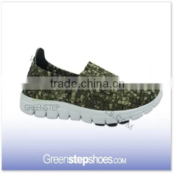 Wearproof New Modal Elastic Woven Shoes Men Loafer photo-2