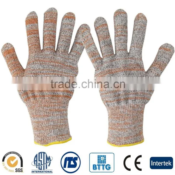 HPPE Antimicrobial Deodorant Cut Resistant Gloves
