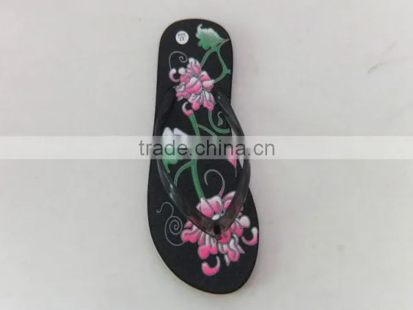 Custom Ladies Cheap Wholesale Beach Flip Flops Eva Slipper photo-5