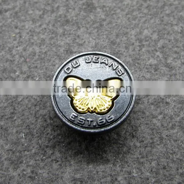 New Fashion Butterfly Jeans Button photo-3