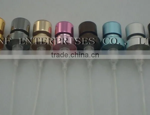 Different Size Gold Aluminium Perfume Crimp Pump for Perfume Bottle photo-6