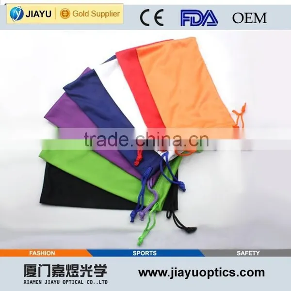 Microfiber Sunglasses Cloth Pouch With Logo Printed