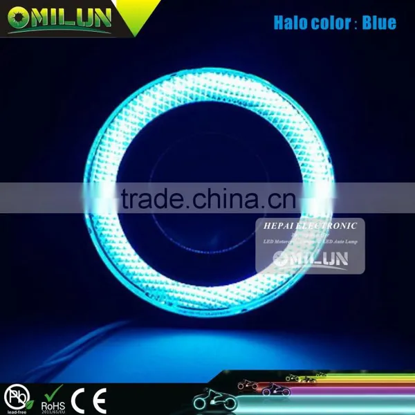 2016 New Design 3inch 76mm 30W LED Fog Angel Eyes Light With Optical Glass Lens for Most of Cars photo-3