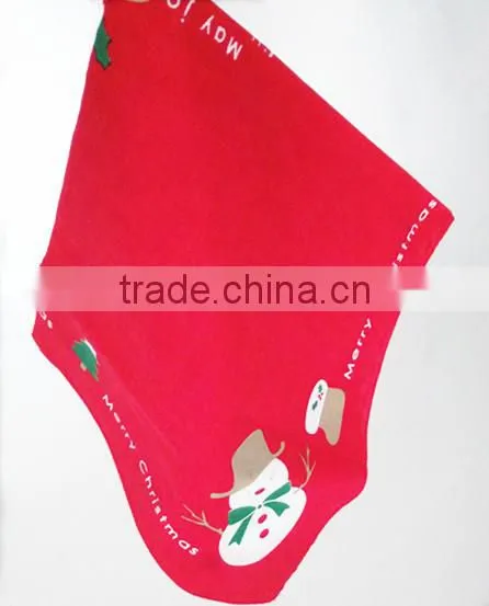 Printing Patten Christmas Handkerchief Wholesale photo-3