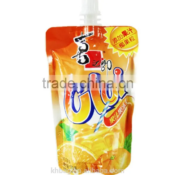 Fruit Juice in Plastic Packaging Pouch photo-3