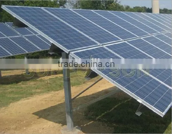 Ground Pile Solar Panel Mounting Brackets photo-2