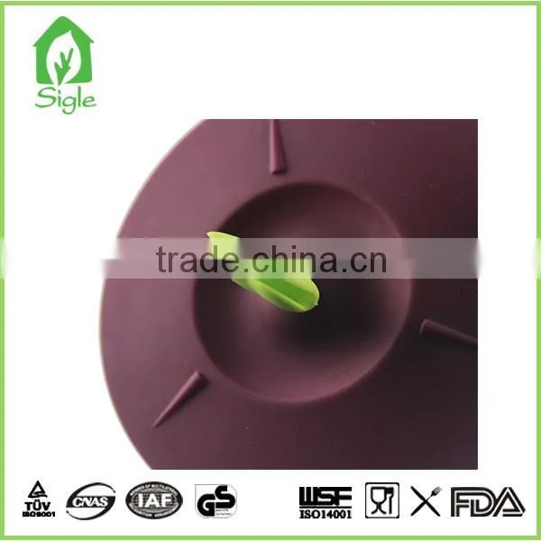 High Quality Silicone Anti-leaking Cup Lid Cover Coffee Lid Baby Bowl Cover photo-3