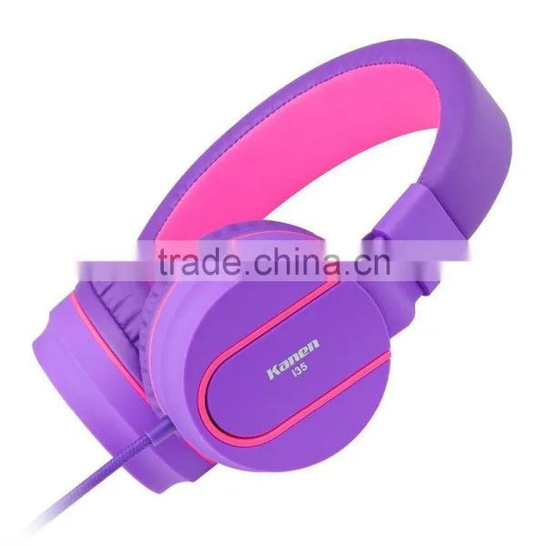 Wired Headset Stereo Adjustable Foldable Headphones