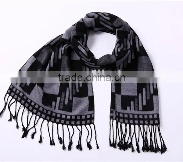 Lastest Fashionable Striped Viscose Scarf For Lady D800-27 photo-2