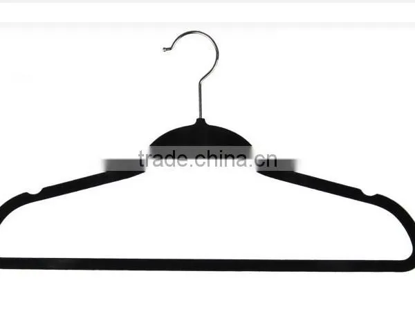 Ultra Thin No-slip Velvet Hangers Set of 50 in Color Box photo-2