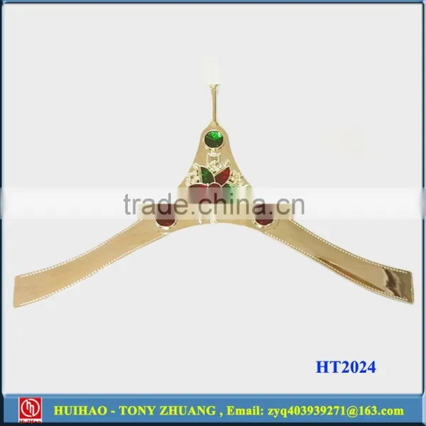 TPU Gold Plating Shoes Vamp Ornament for Sandal Strap HT2030B photo-5