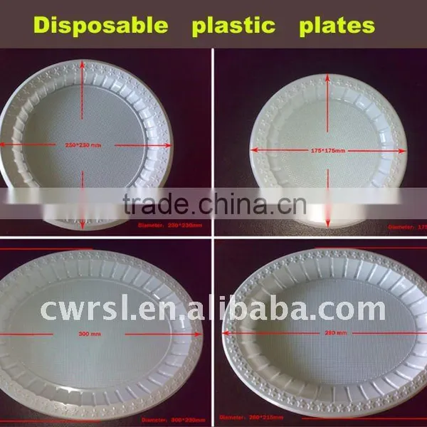 Disposable Plastic Plate