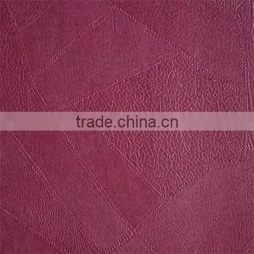 2015 New 3d Leather Effect Vinyl Home Decor Wallpaper photo-3