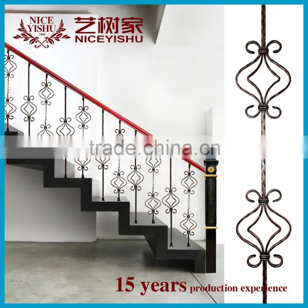 Wrought Iron Handrails Panels Decoration / Metal Handrails photo-4