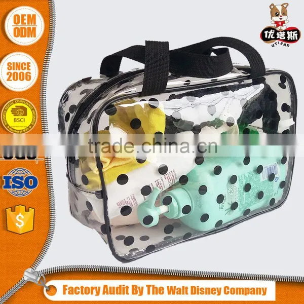 Printed Stylish Polyester Makeup Bag for Women Men