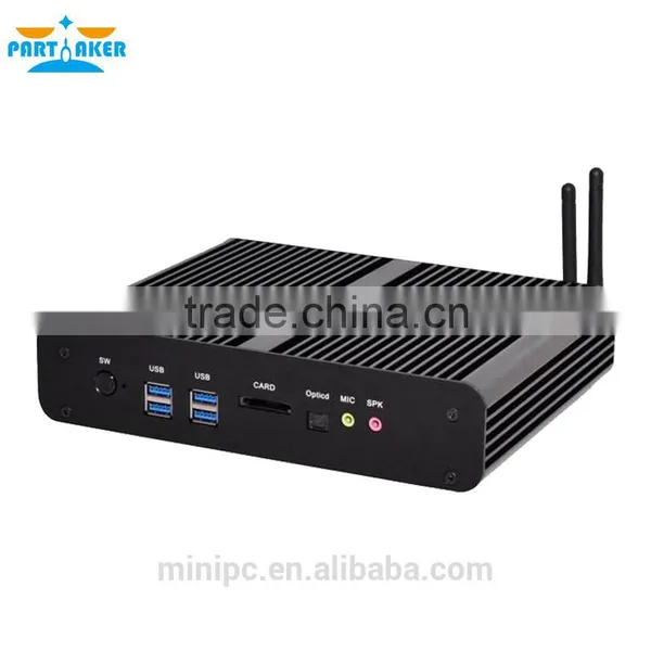Intel Core i7 4500u Mini pc Dual Lan Fanless Desktop photo-3