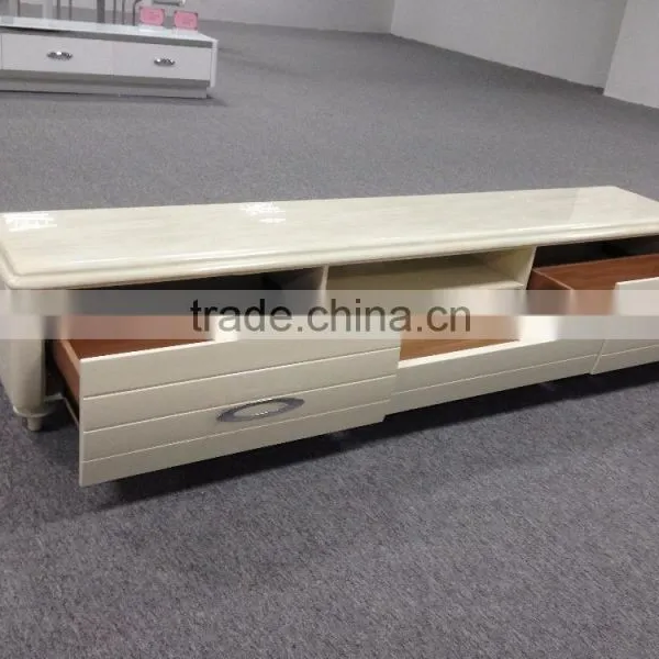 High Gloss TV Stand Living Room Furniture photo-3