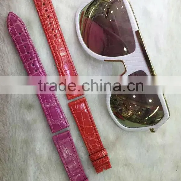 Wholesale 100% High Quality Alligator Leather Wrist Watch Straps photo-3