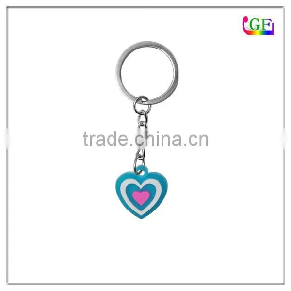 Cute heart Soft PVC New Decoration charm