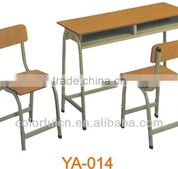 Cheap Double Seater Middle School Student Desk Furniture XG-202 photo-3