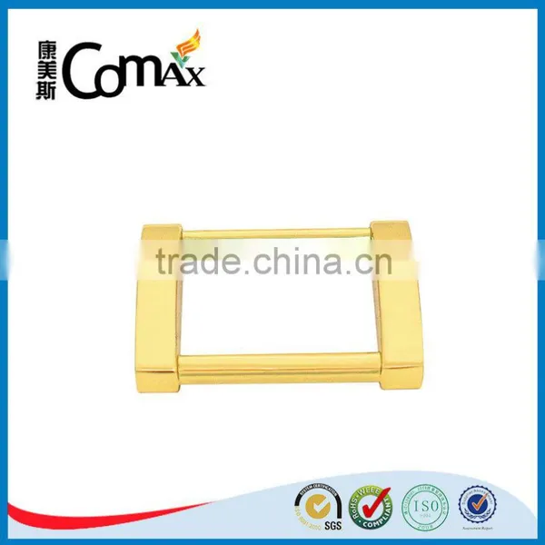 Handbag Zinc Alloy Gold Rectangle Metal Ring for Purse photo-5
