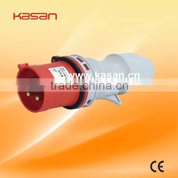 Waterproof 2P + E Industrial Plug E-013 023 IP55 photo-3