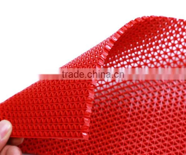 Shower Room Anti-slip Pvc s Shape Mat photo-3