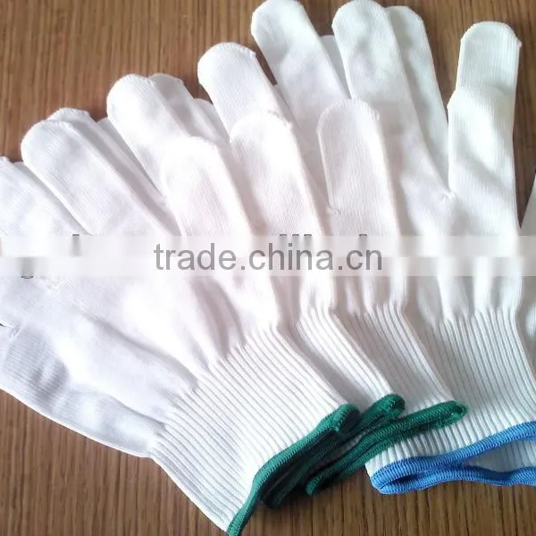 Gseamless Glove, Labor Insurance Gloves, Nylon Shortie Gloves